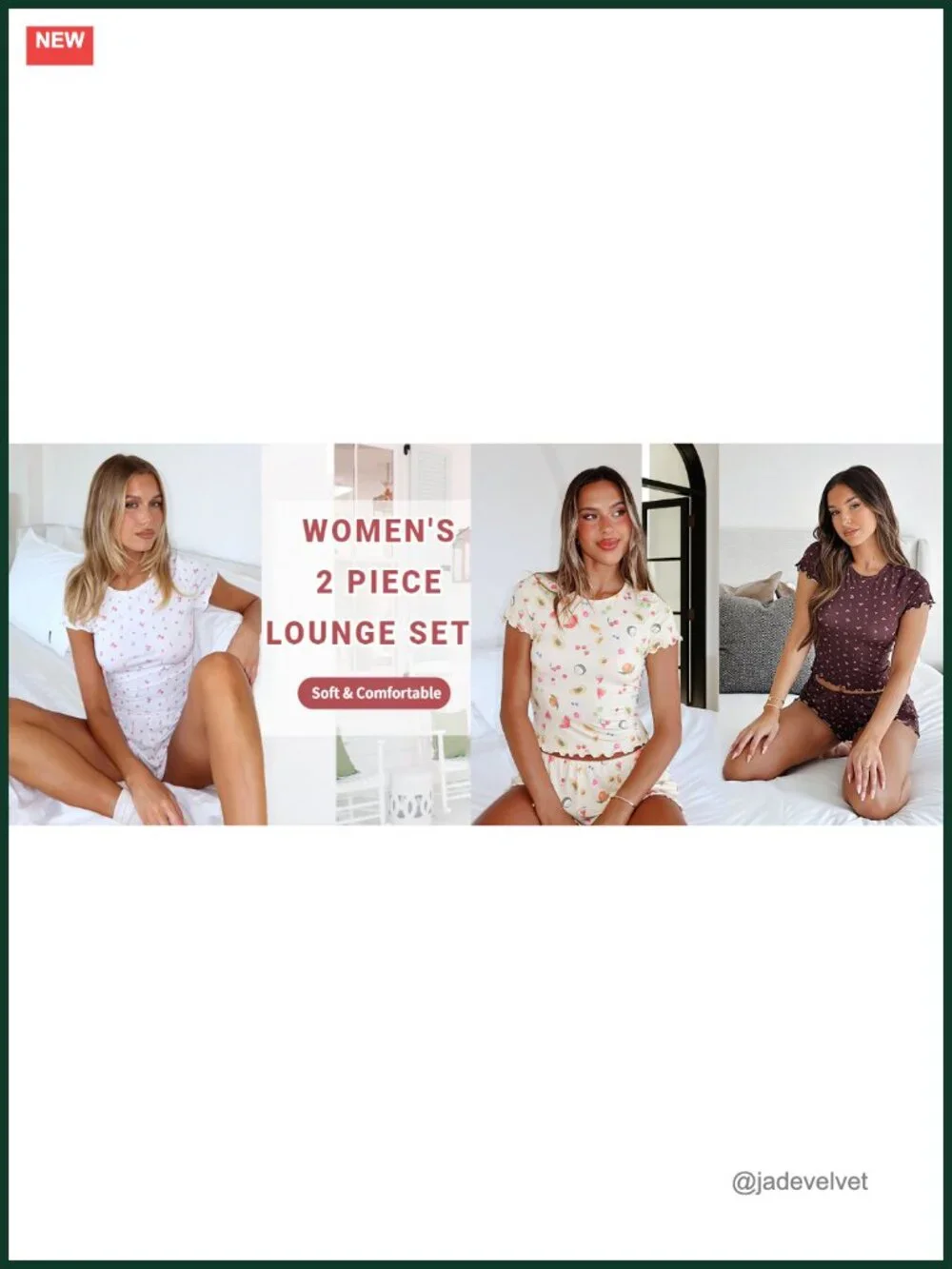 Womens Pajama Sets 2 Piece Short Sleeve Pjs Set Sleepwear